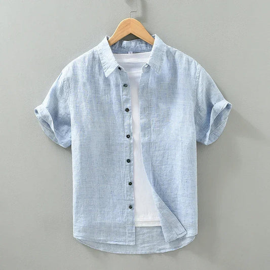 Elegant Linen Men's Shirt