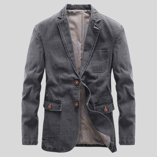 Chic Cotton Blazer