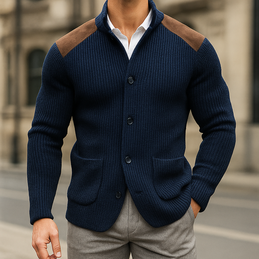 Elegant Knitted Blazer