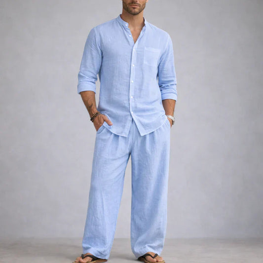 Elegant Breathable Lightweight Linen Set