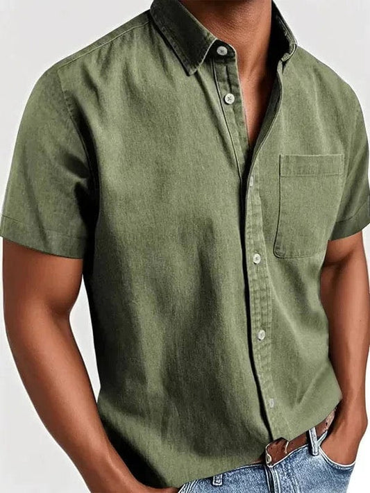 Elegant Short Sleeved Shirt