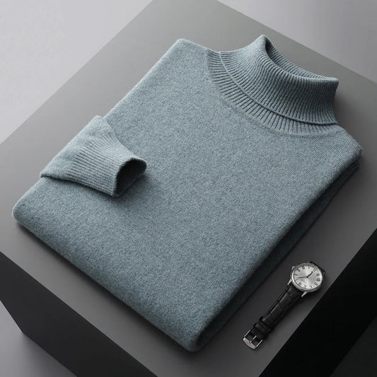 Monaco Merino Wool Turtleneck