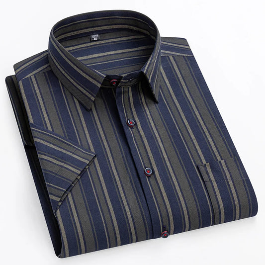 Givalli - Short-Sleeved Cotton Shirt