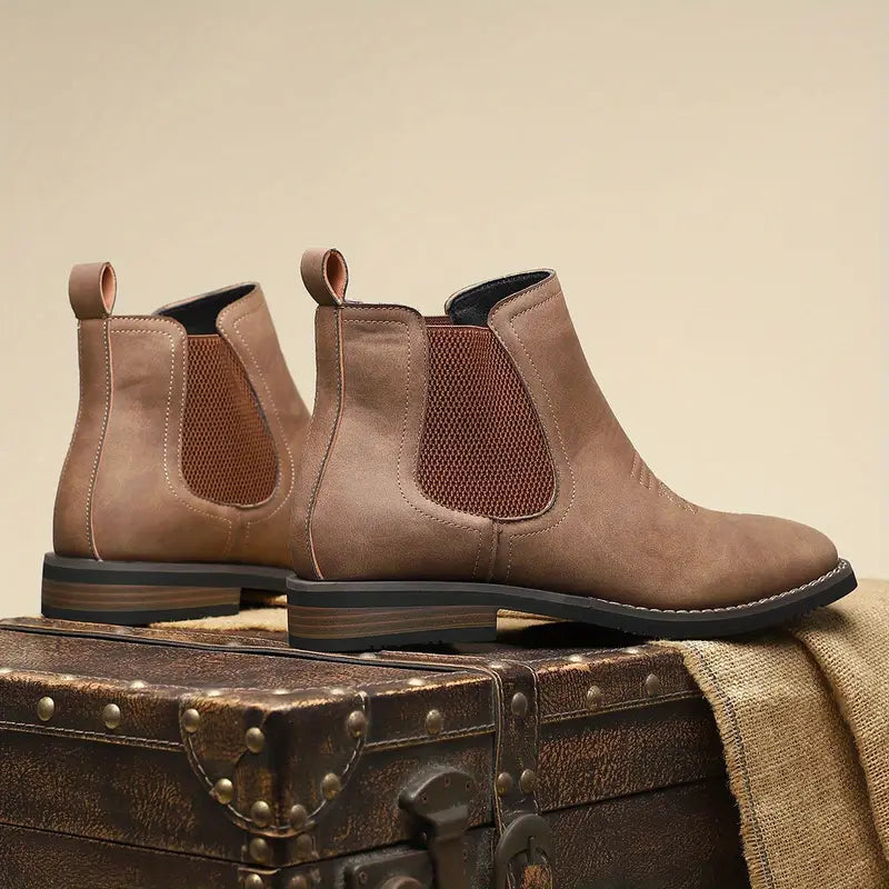 Elegant Leather Men's Boots