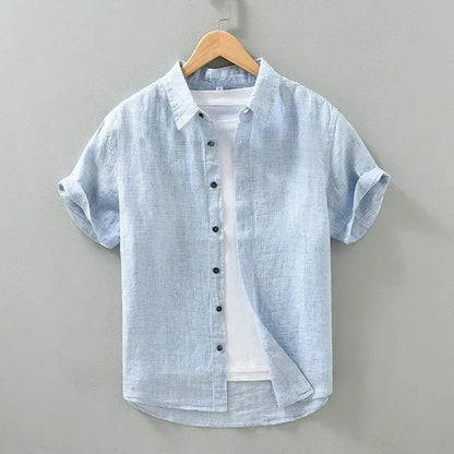 Elegant Linen Men's Shirt