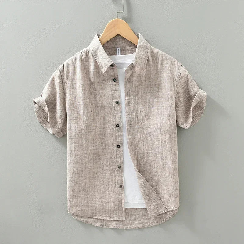 Elegant Linen Men's Shirt