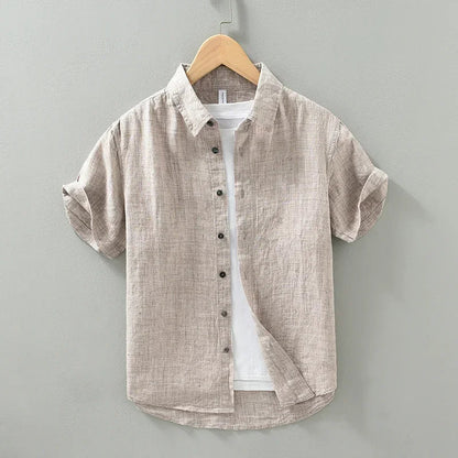 Elegant Linen Men's Shirt