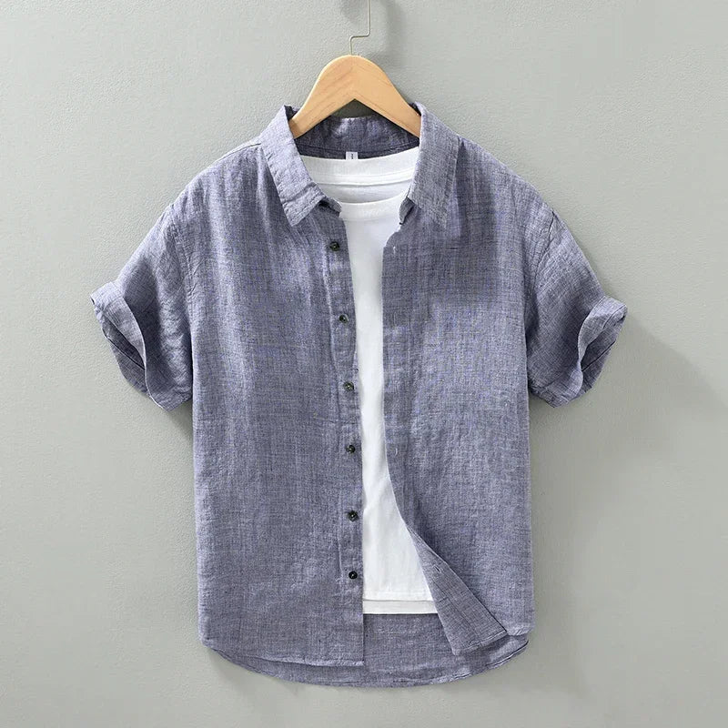 Elegant Linen Men's Shirt