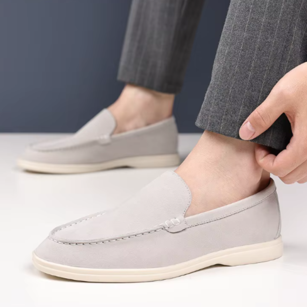 Classic Suede Loafers