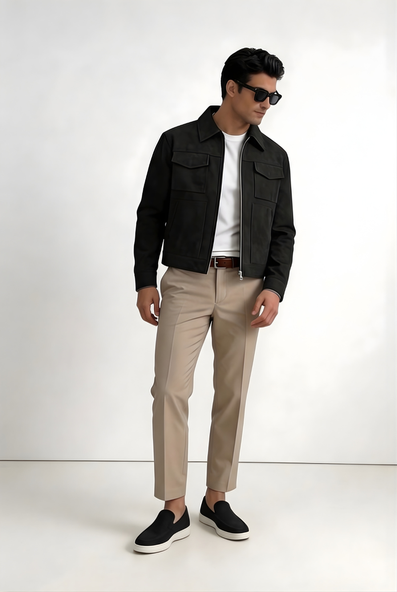 Essenziale Wildleder Loafers