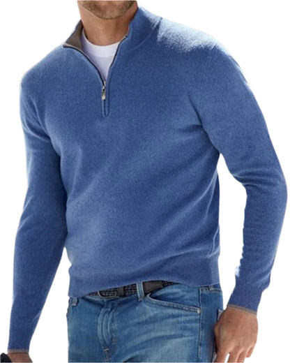 Elegant Zip Sweater