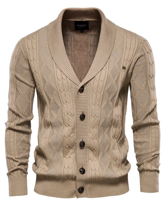 Men's Luxury Cardigan with Buttons