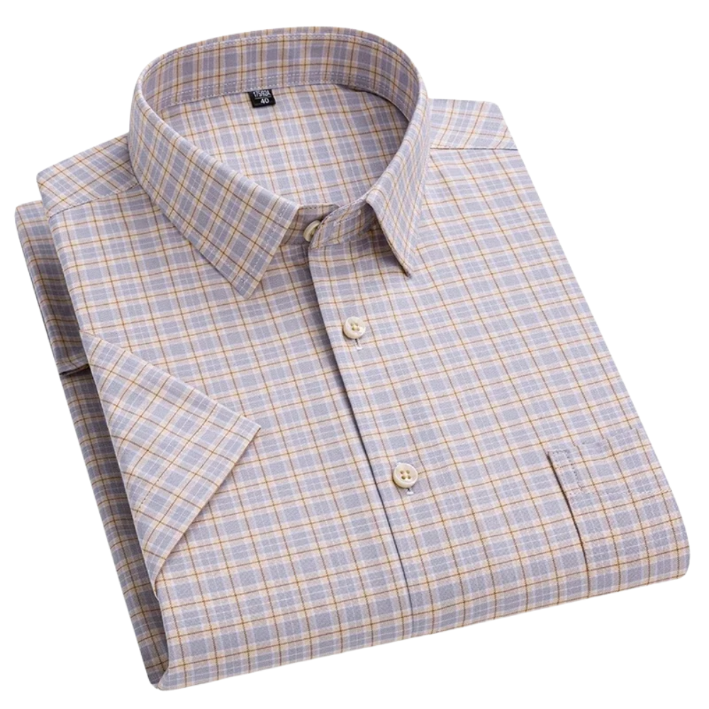 Givalli - Short-Sleeved Cotton Shirt