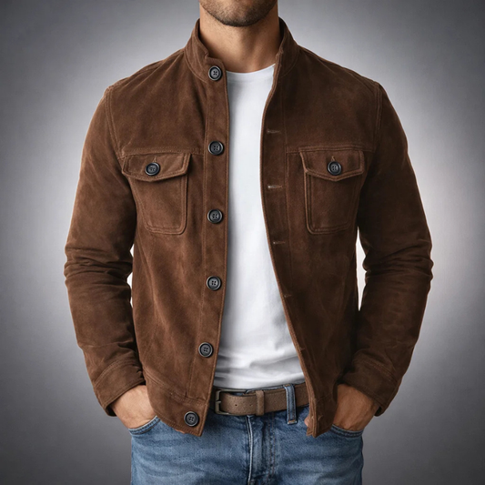 Elegant Suede Jacket
