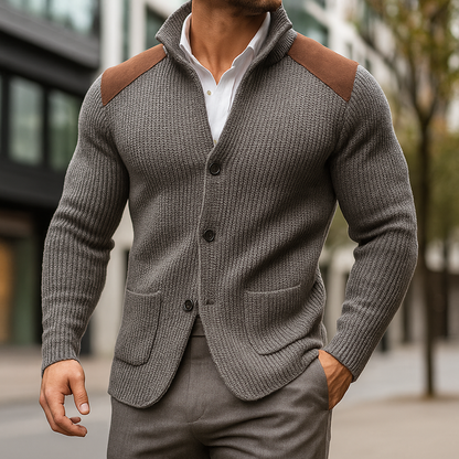 Elegant Knitted Blazer