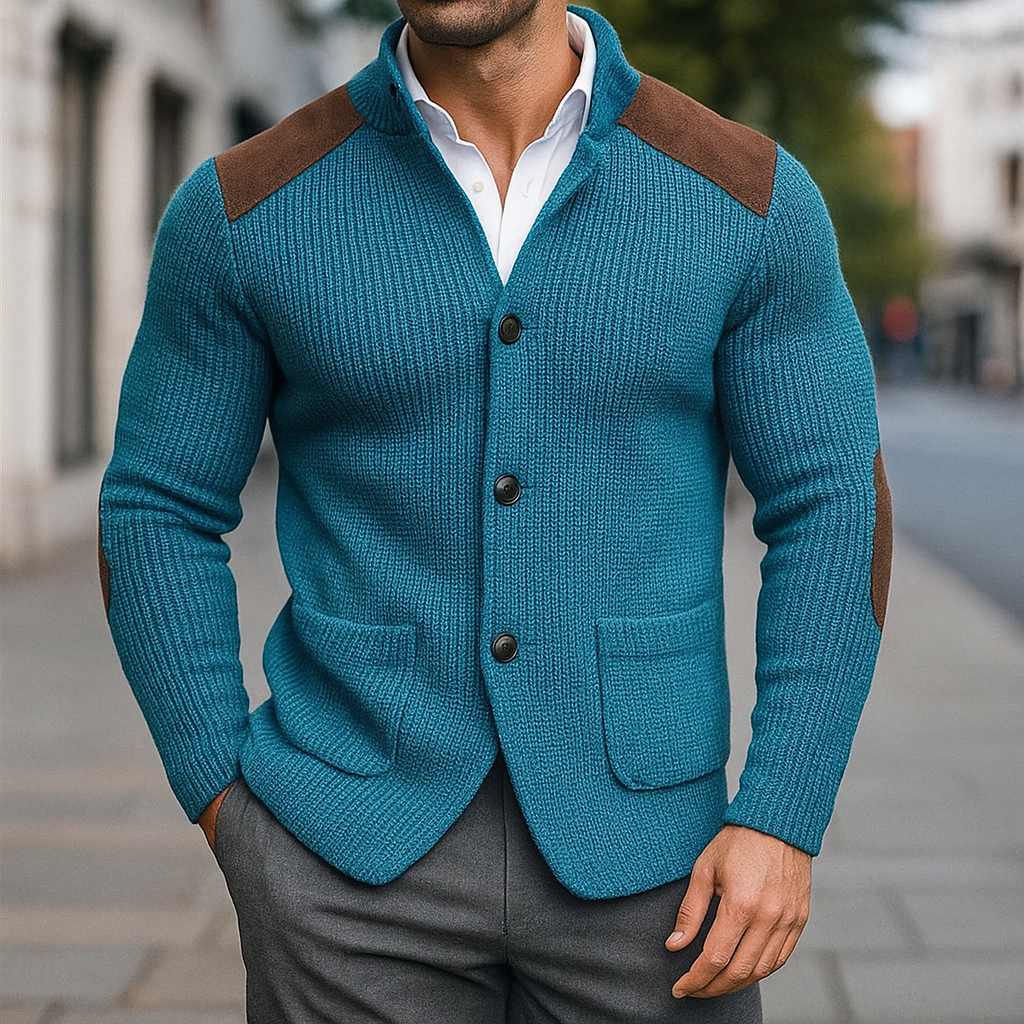 Elegant Knitted Blazer