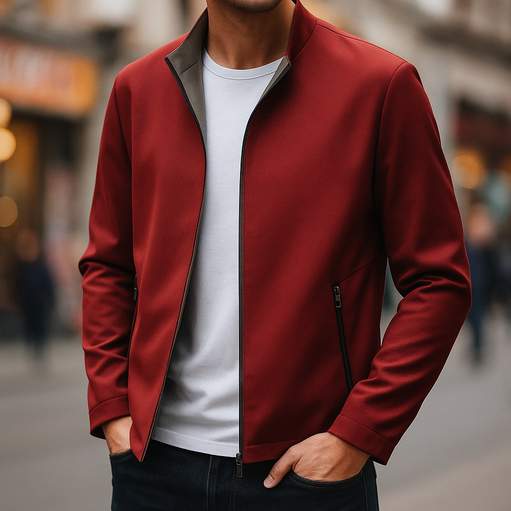 Elegant Zip Jacket