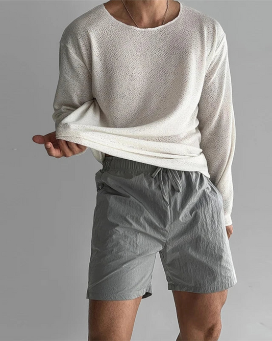 Casual Knit T-Shirt