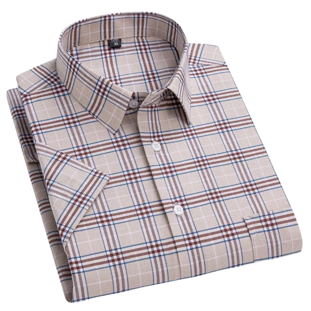 Givalli - Short-Sleeved Cotton Shirt