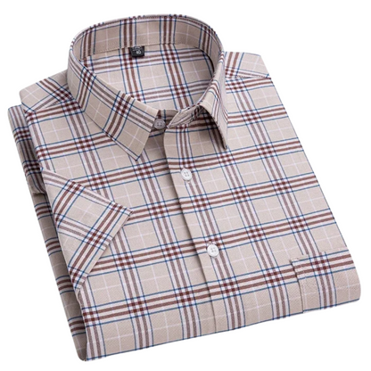 Givalli - Short-Sleeved Cotton Shirt