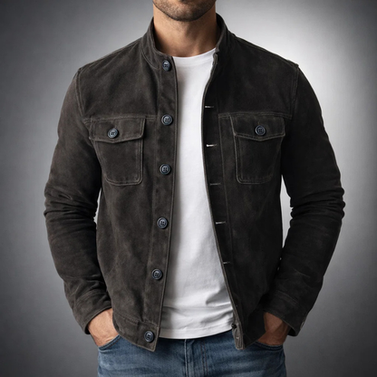 Elegant Suede Jacket