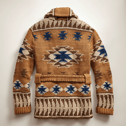 Elegant Jacquard Cardigan