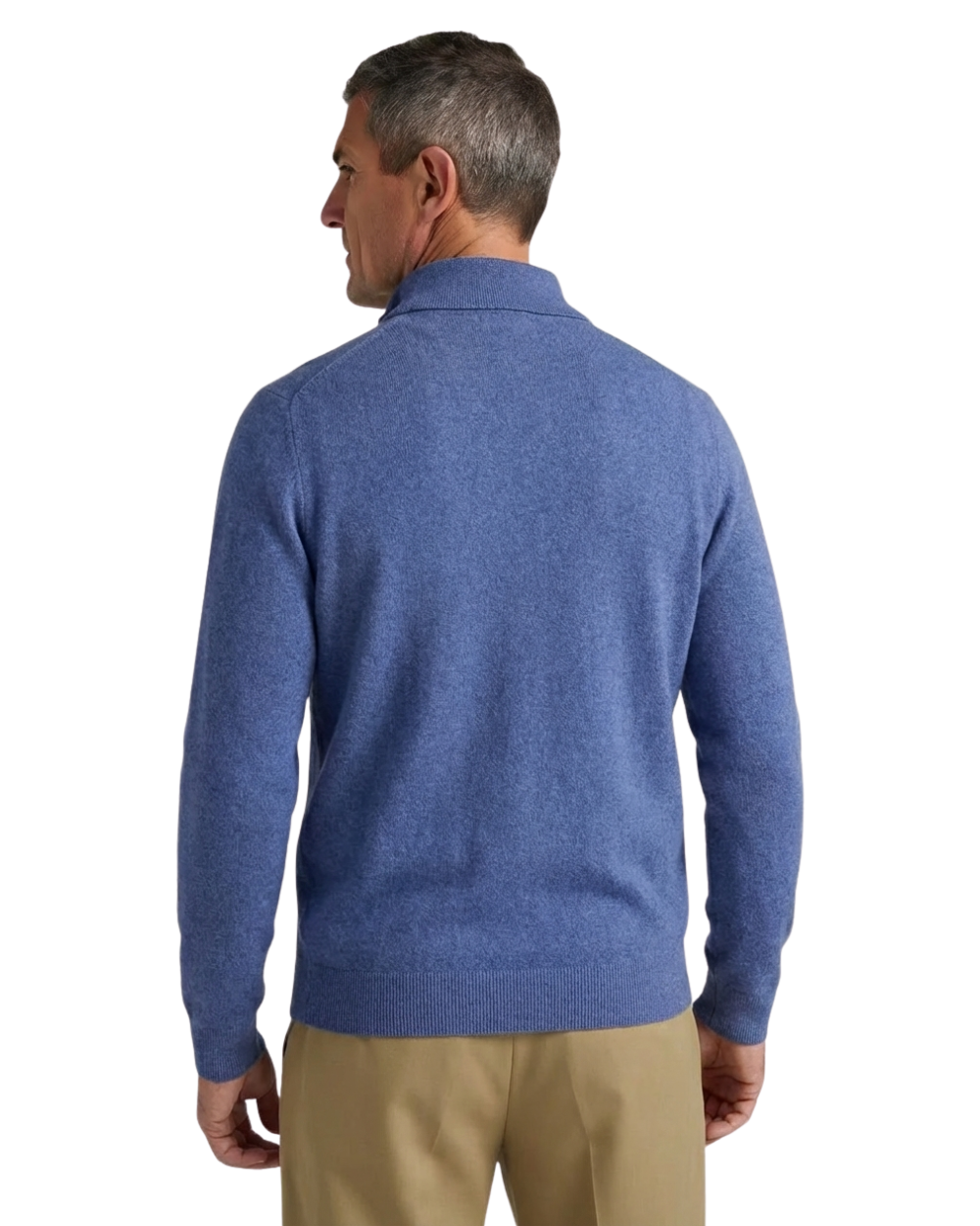 Elegant Cashmere Polo Sweater