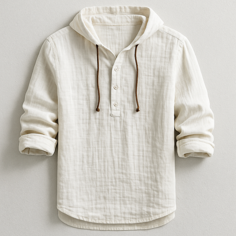 Elegant Hooded Shirt