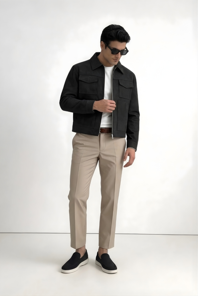 Essenziale Wildleder Loafers