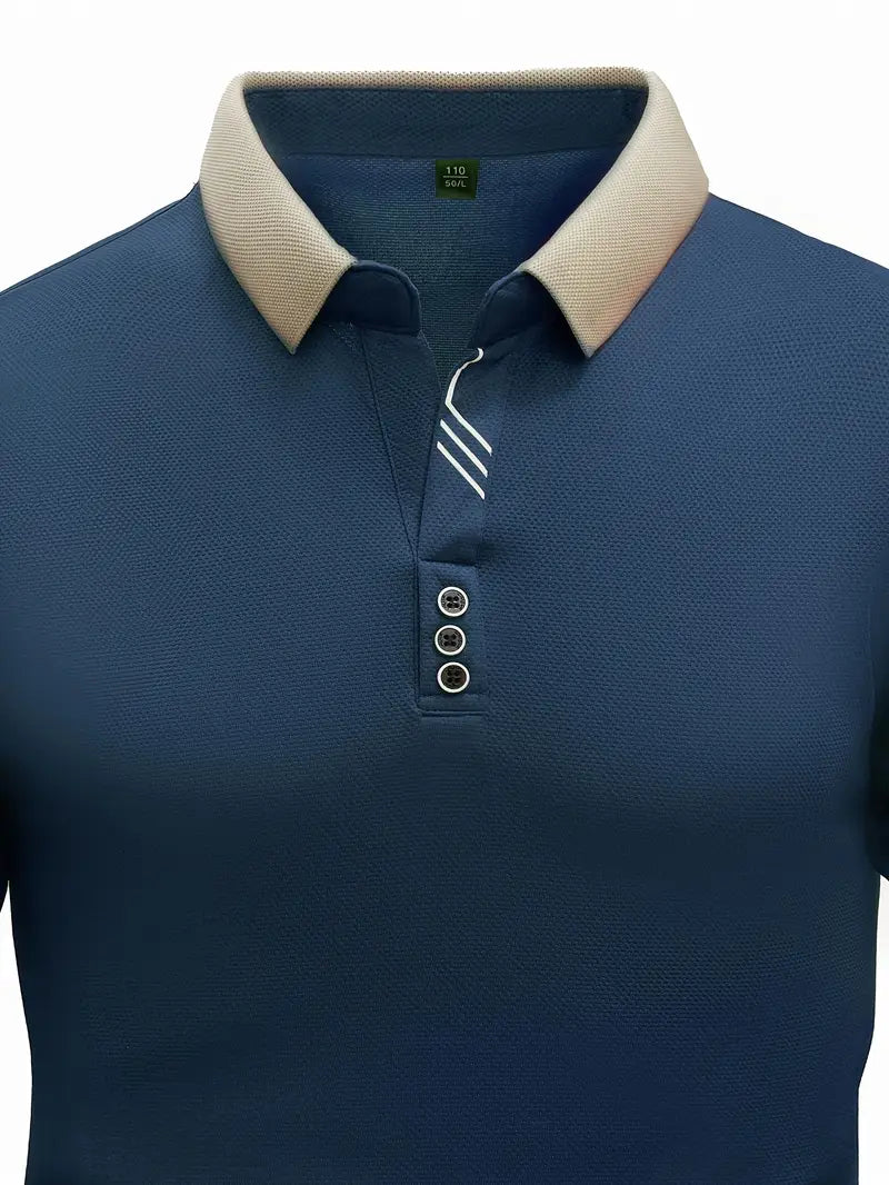 Lightweight Polo Sweater