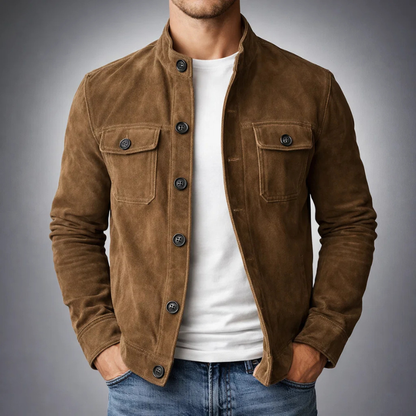 Elegant Suede Jacket