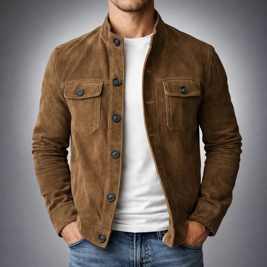 Elegant Suede Jacket