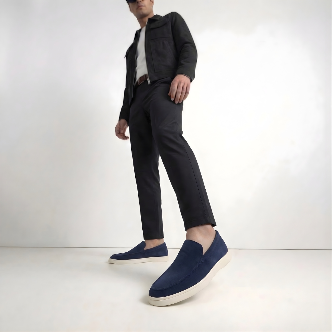 Essenziale Loafer aus Wildleder
