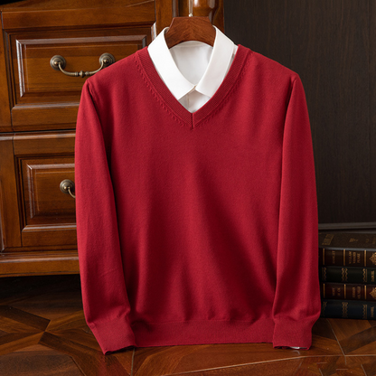 Chic V-Neck Sweater