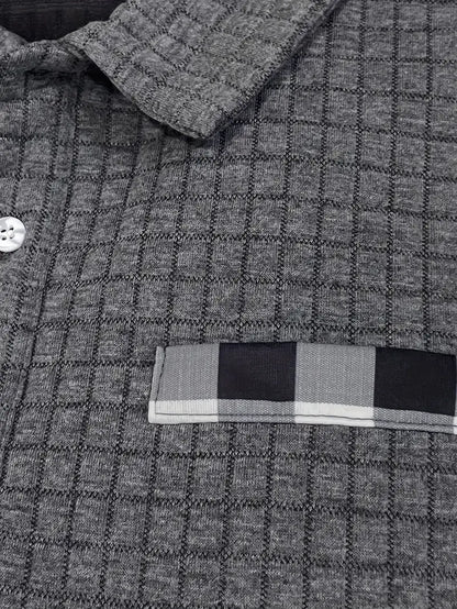 Ribbed Polo Sweater