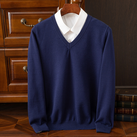 Chic V-Neck Sweater