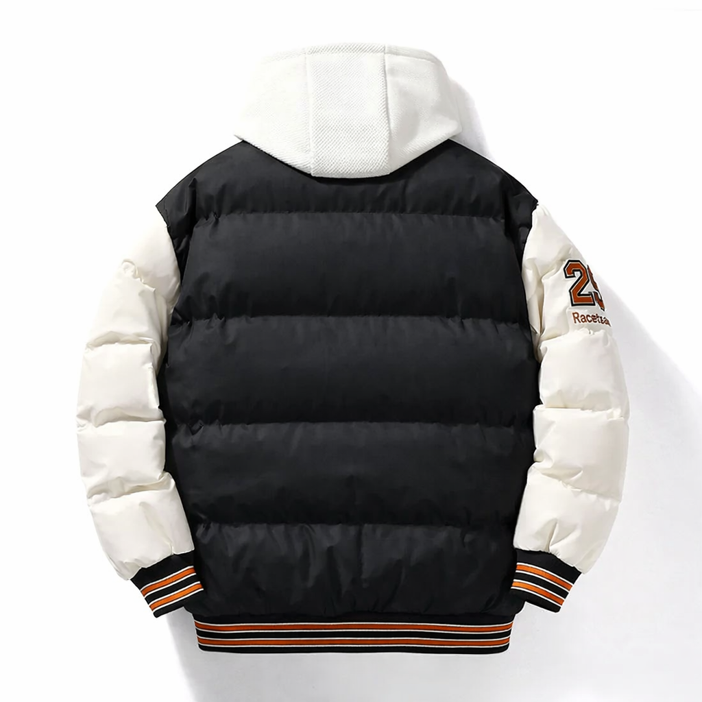 Elegant Hooded Puffer Jacket