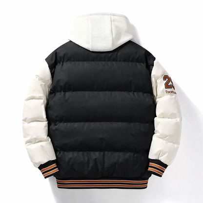 Elegant Hooded Puffer Jacket