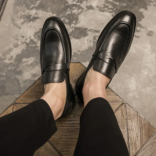Chic Leather Loafers