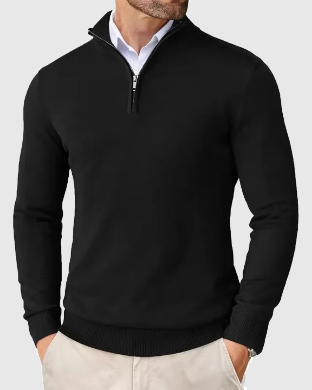 Romeo Zip Sweater