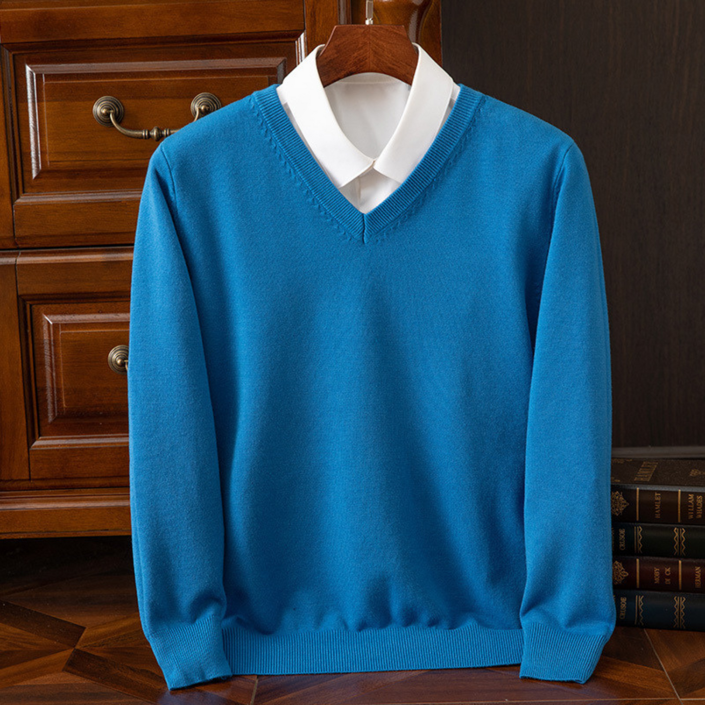 Chic V-Neck Sweater