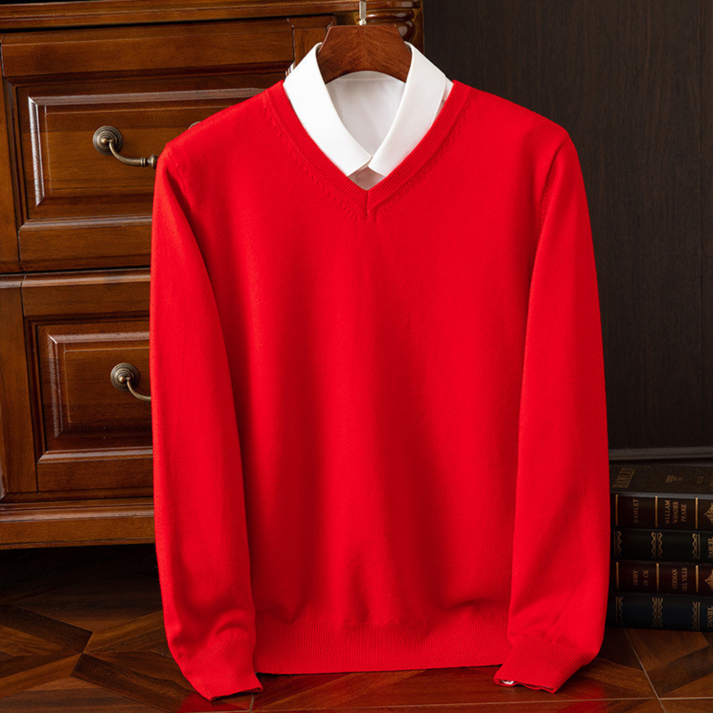 Chic V-Neck Sweater