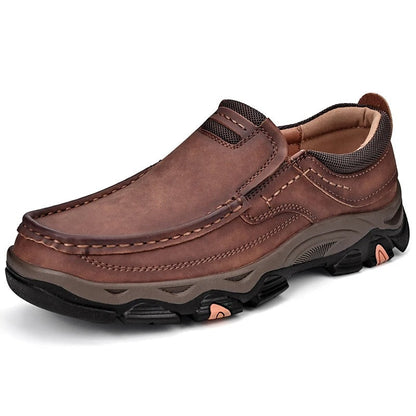 Elegant Leather Slip-On Shoes