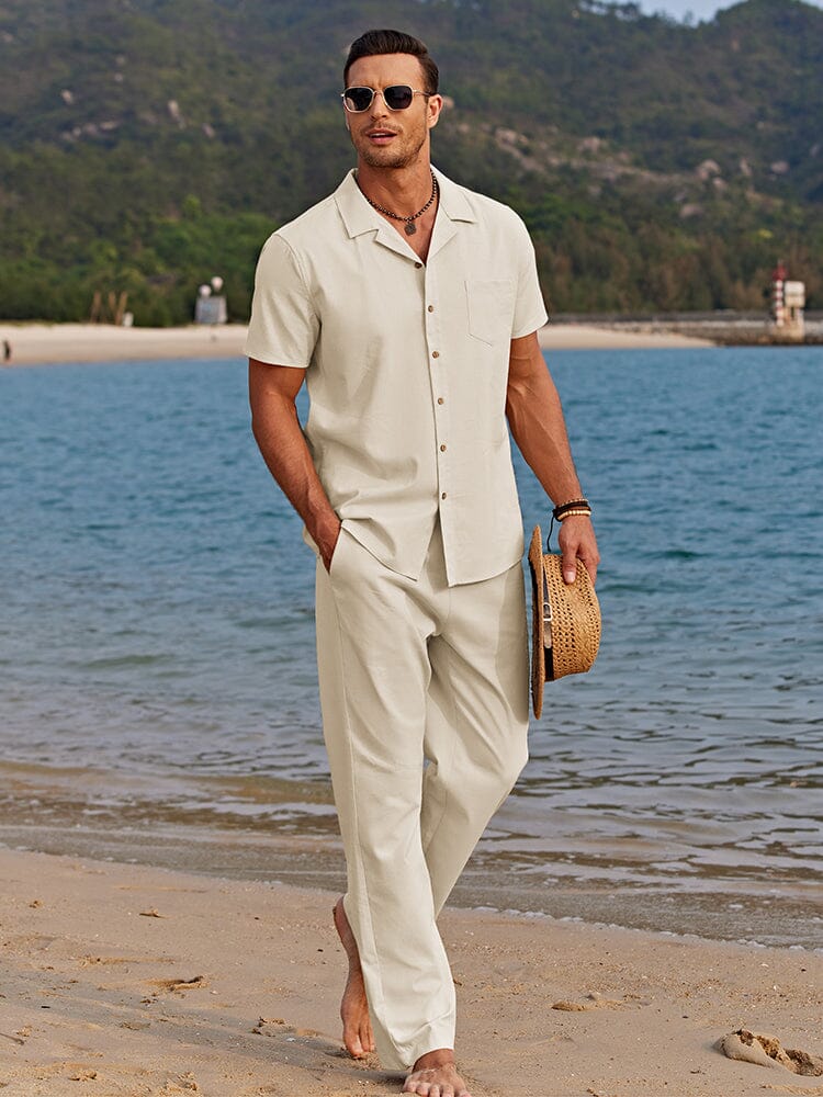 Elegant Linen Summer Set