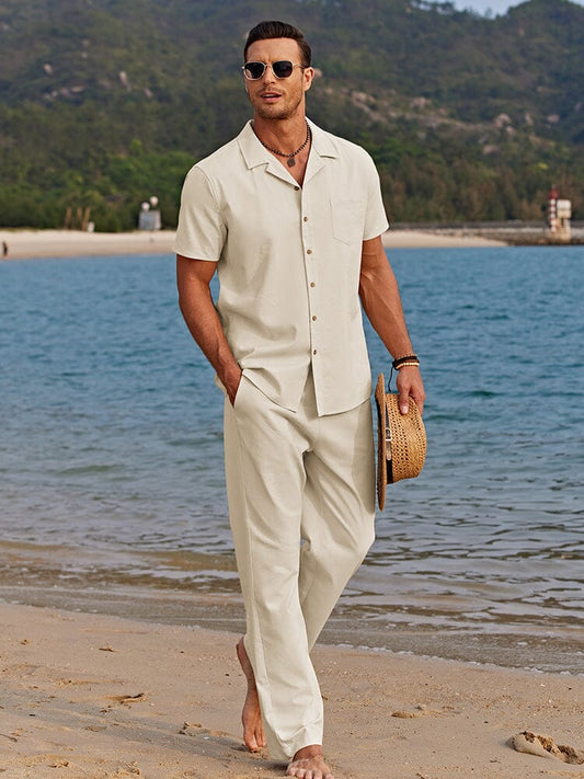 Elegant Linen Summer Set