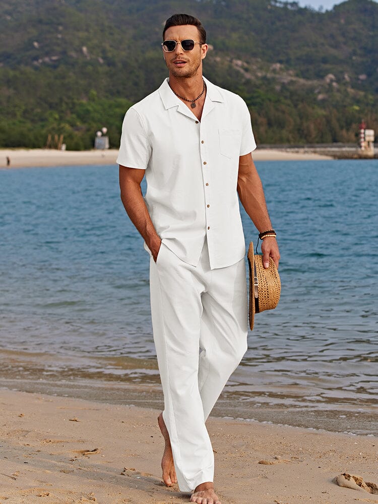 Elegant Linen Summer Set