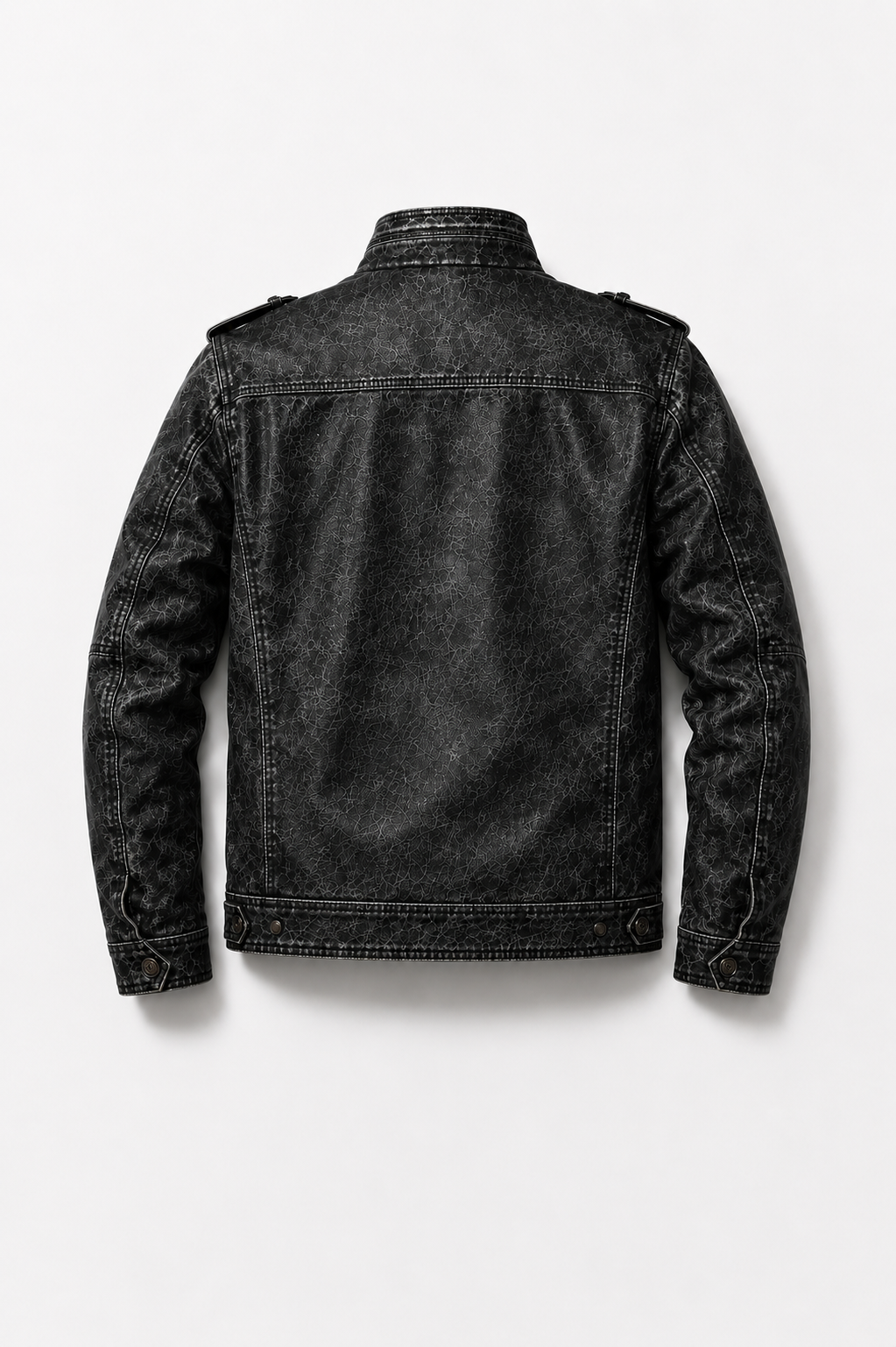 Monarch Jeans Leder Jacke
