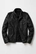 Monarch Jeans Leder Jacke