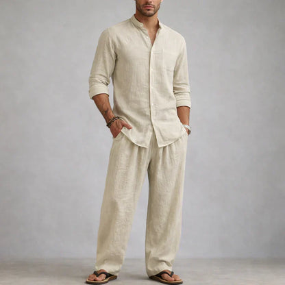 Elegant Breathable Lightweight Linen Set