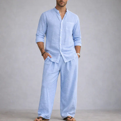 Elegant Breathable Lightweight Linen Set